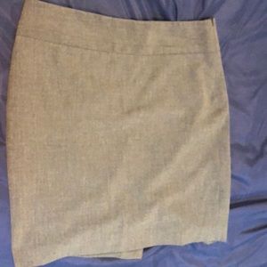 Grey Pencil Skirt